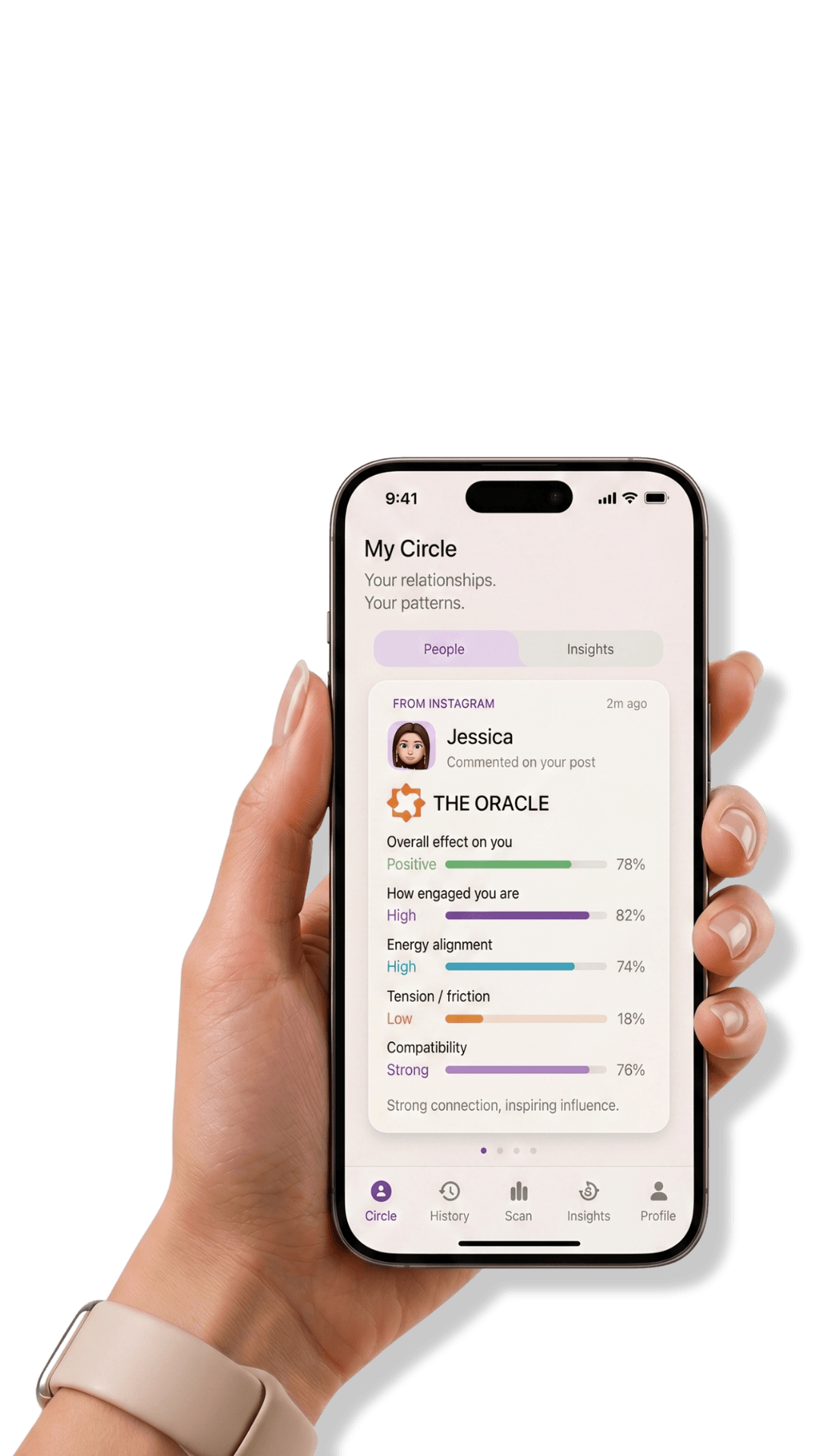 MindType app on iPhone